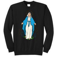 Our Lady Of Grace Virgen De La Medalla Milagrosa Tall Sweatshirt