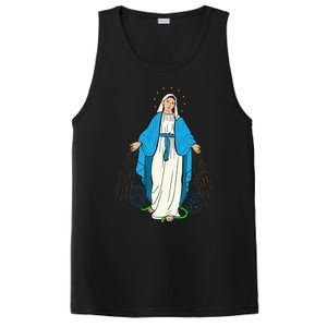 Our Lady Of Grace Virgen De La Medalla Milagrosa PosiCharge Competitor Tank