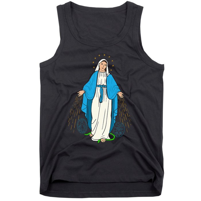 Our Lady Of Grace Virgen De La Medalla Milagrosa Tank Top