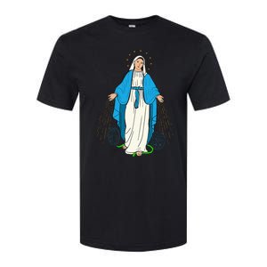 Our Lady Of Grace Virgen De La Medalla Milagrosa Softstyle CVC T-Shirt