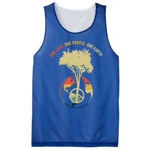 One Love One People One Earth Save Earth Happy Earth Day Gift Mesh Reversible Basketball Jersey Tank