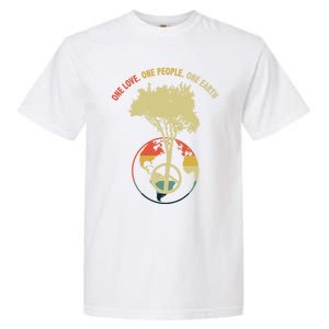 One Love One People One Earth Save Earth Happy Earth Day Gift Garment-Dyed Heavyweight T-Shirt