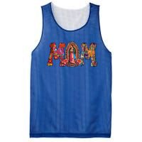 Our Lady Of Guadalupe Catholic Virgin Mary Mexican Mom Gift Mesh Reversible Basketball Jersey Tank