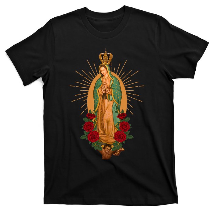 Our Lady Of Guadalupe Virgen De Guadalupe Virgin Mary Linda T-Shirt