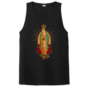 Our Lady Of Guadalupe Virgen De Guadalupe Virgin Mary Linda PosiCharge Competitor Tank