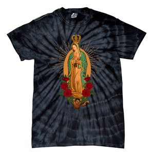 Our Lady Of Guadalupe Virgen De Guadalupe Virgin Mary Linda Tie-Dye T-Shirt