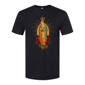 Our Lady Of Guadalupe Virgen De Guadalupe Virgin Mary Linda Softstyle CVC T-Shirt