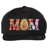 Our Lady of Guadalupe Saint Virgin Mary Mexican Mom Madre Wool Snapback Cap