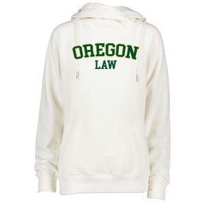 Oregon Law Oregon Bar Graduate Gift Lawyer College Womens Funnel Neck Pullover Hood