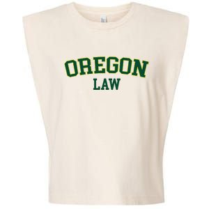 Oregon Law Oregon Bar Graduate Gift Lawyer College Garment-Dyed Women's Muscle Tee