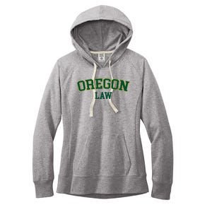 Oregon Law Oregon Bar Graduate Gift Lawyer College Women's Fleece Hoodie