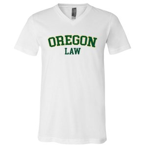 Oregon Law Oregon Bar Graduate Gift Lawyer College V-Neck T-Shirt