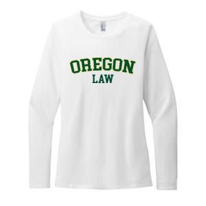 Oregon Law Oregon Bar Graduate Gift Lawyer College Womens CVC Long Sleeve Shirt