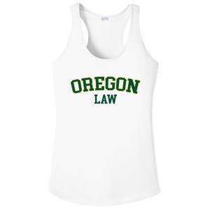 Oregon Law Oregon Bar Graduate Gift Lawyer College Ladies PosiCharge Competitor Racerback Tank