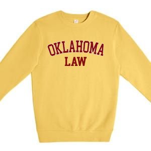 Oklahoma Law Oklahoma Bar Graduate Premium Crewneck Sweatshirt