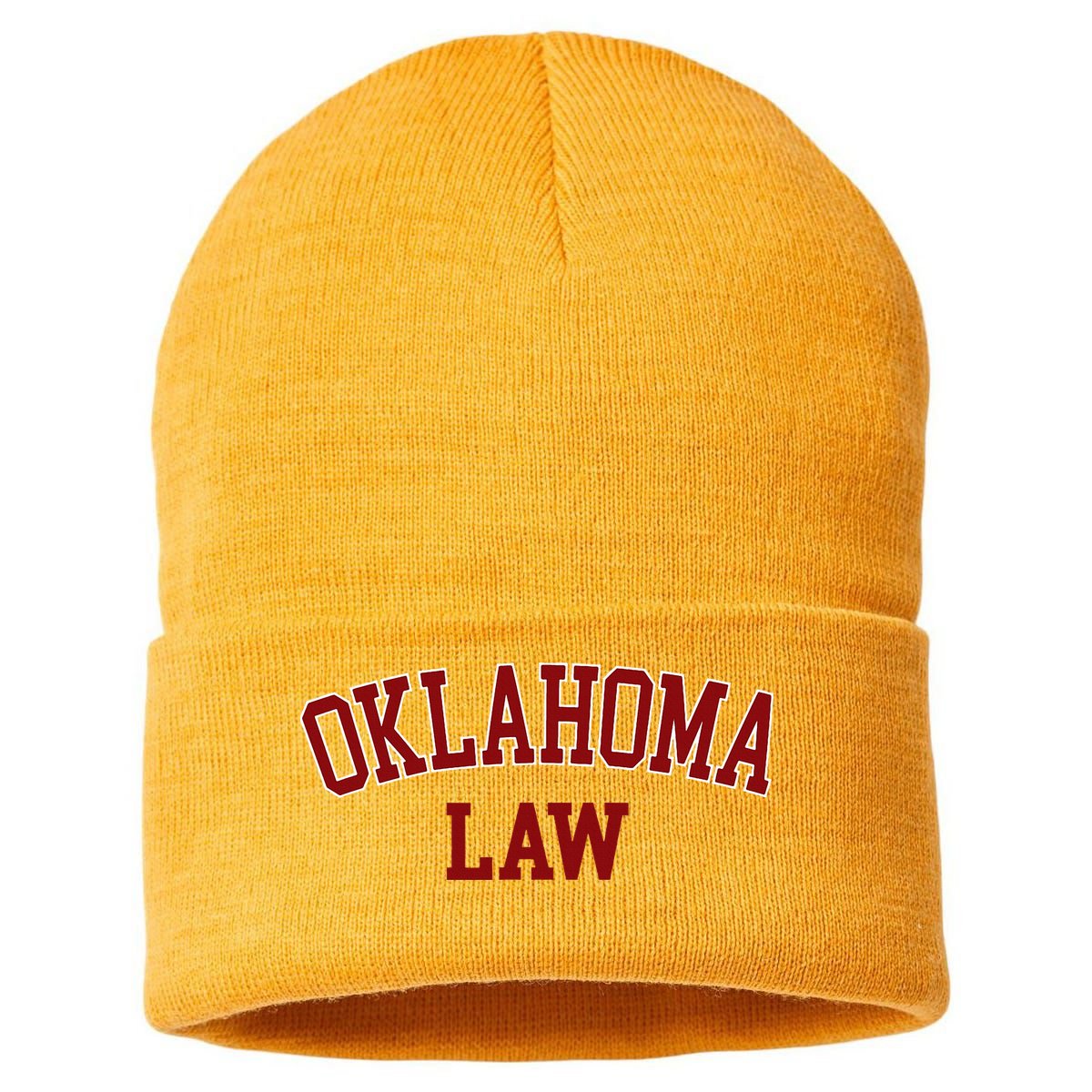 Oklahoma Law Oklahoma Bar Graduate Sustainable Knit Beanie