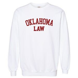 Oklahoma Law Oklahoma Bar Graduate Garment-Dyed Sweatshirt