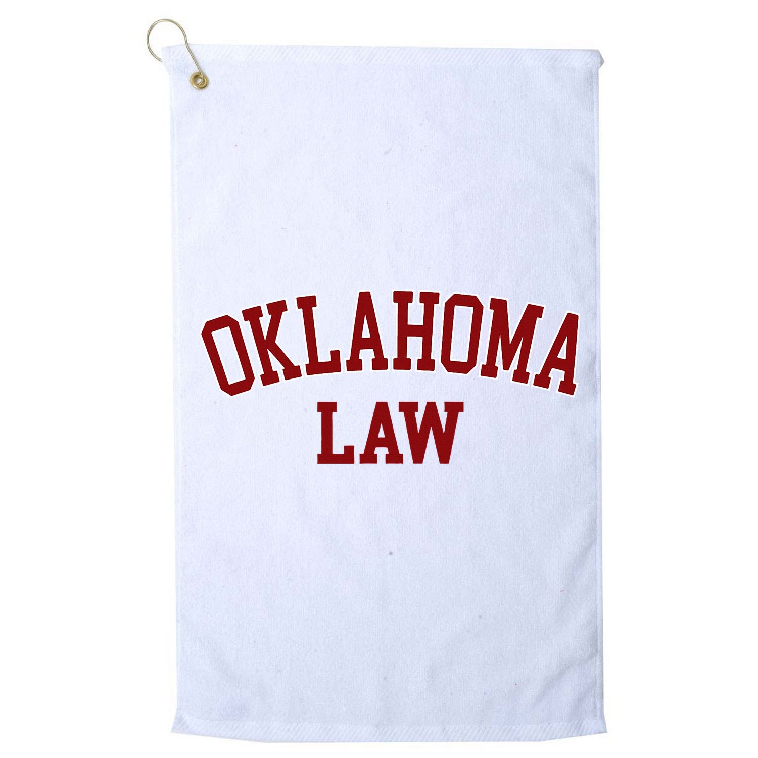 Oklahoma Law Oklahoma Bar Graduate Golf Towel