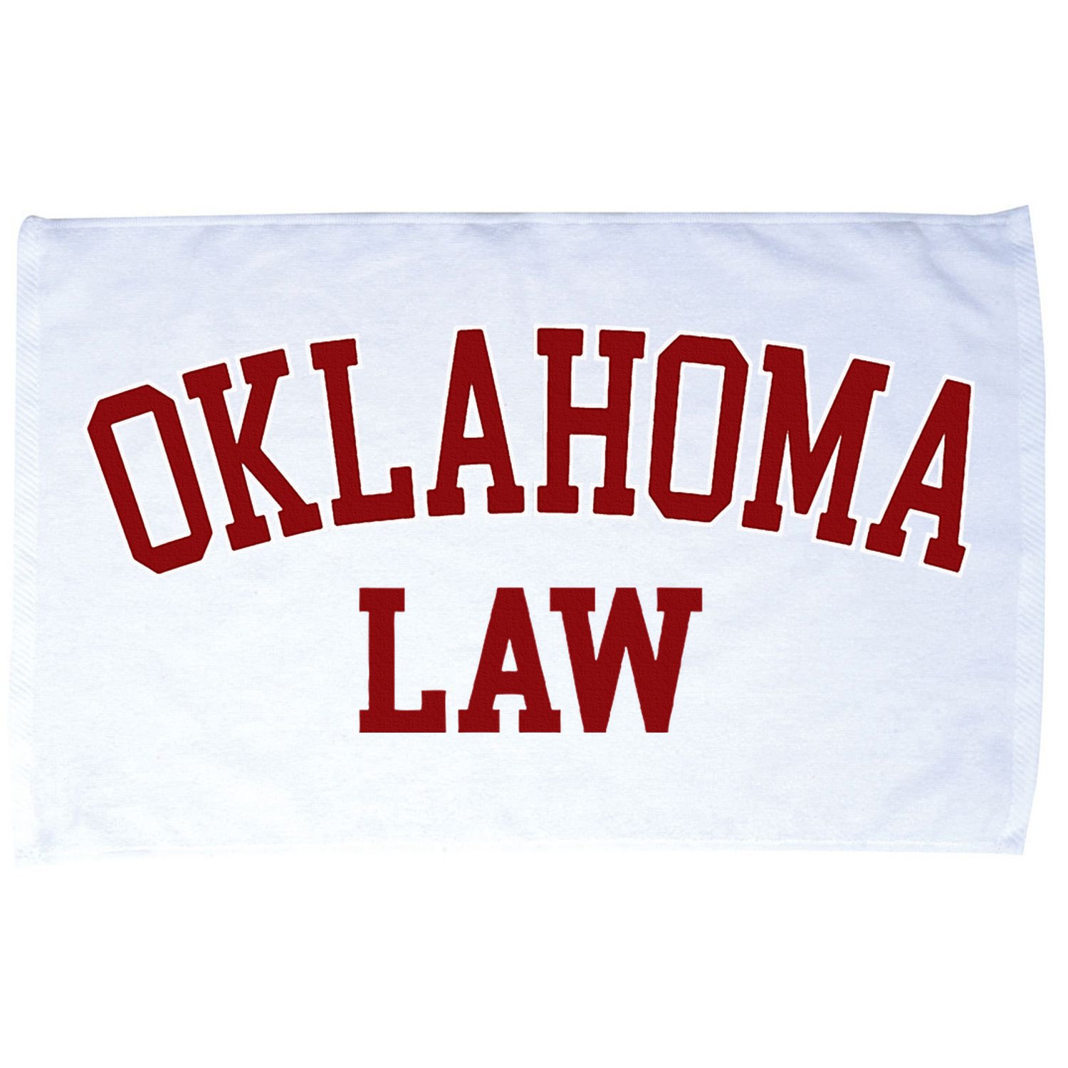 Oklahoma Law Oklahoma Bar Graduate Microfiber Hand Towel