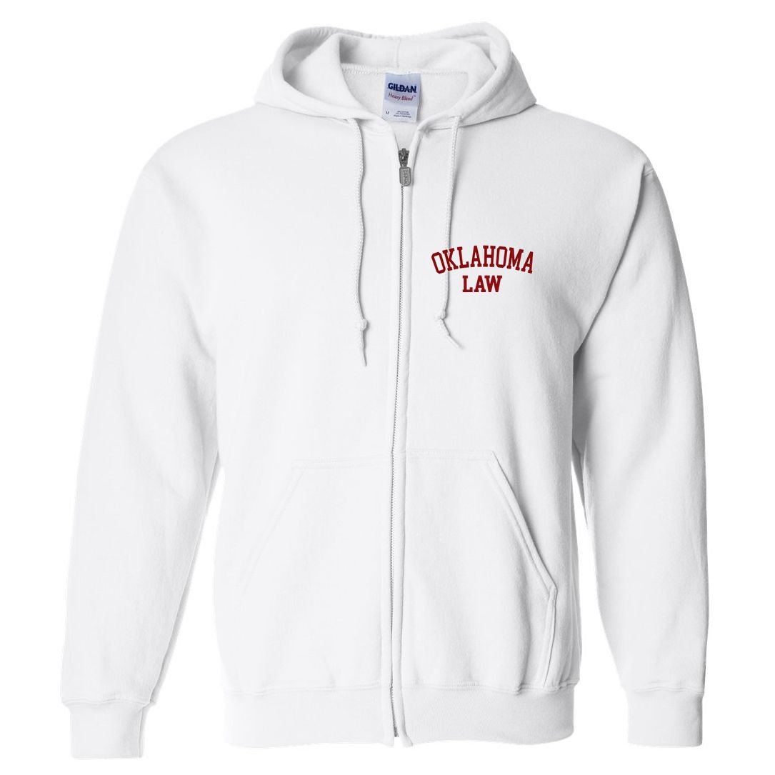 Oklahoma Law Oklahoma Bar Graduate Full Zip Hoodie