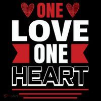 One Love One Heart Women's V-Neck T-Shirt