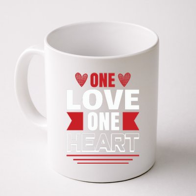 One Love One Heart Coffee Mug