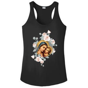 Our Lady Of Good Remedy Blessed Mother Mary Art Catholic Cute Gift Ladies PosiCharge Competitor Racerback Tank