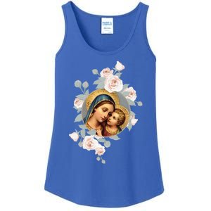 Our Lady Of Good Remedy Blessed Mother Mary Art Catholic Cute Gift Ladies Essential Tank