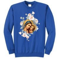 Our Lady Of Good Remedy Blessed Mother Mary Art Catholic Cute Gift Tall Sweatshirt