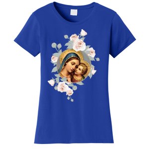 Our Lady Of Good Remedy Blessed Mother Mary Art Catholic Cute Gift Women's T-Shirt