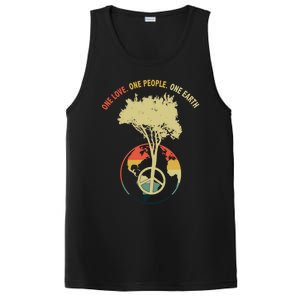 One Love One People One Earth Save Earth Happy Earth Day Gift PosiCharge Competitor Tank