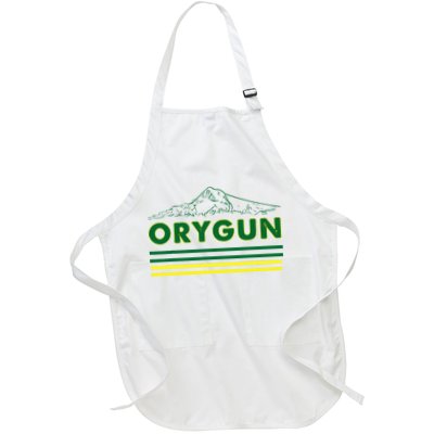 Oregon Lovers Orygun Outdoors Beautiful Mt. Hood Apron