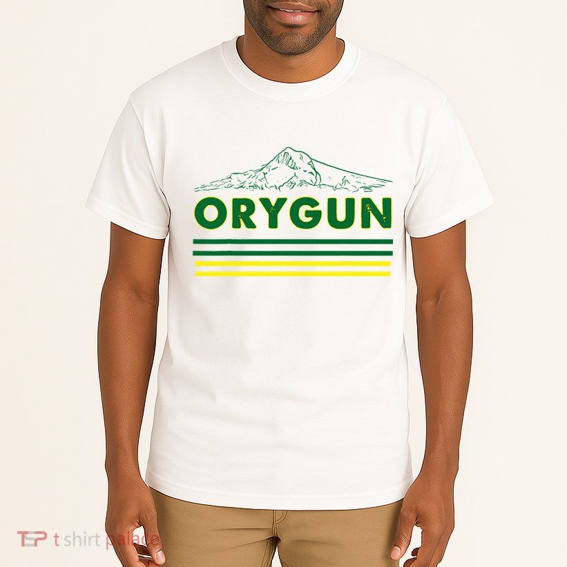Oregon Lovers Orygun Outdoors Beautiful Mt. Hood Tall T-Shirt