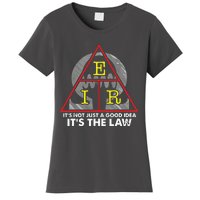 Ohms Law Ohms Law Triangle Electrical Engineer T Women's T-Shirt