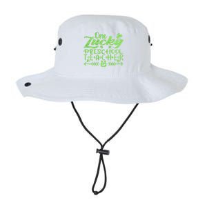 One Lucky Preschool Teacher St Patrick's Day Gift Legacy Cool Fit Booney Bucket Hat