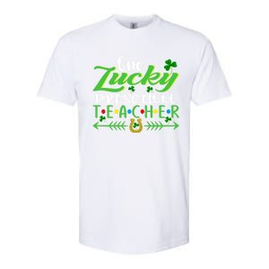 One Lucky Preschool Teacher St Patrick's Day For Teacher Funny Gift Softstyle CVC T-Shirt