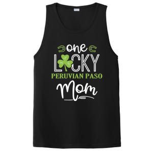 One Lucky Peruvian Paso Horse Mom Irish Horseback Riding Gift PosiCharge Competitor Tank