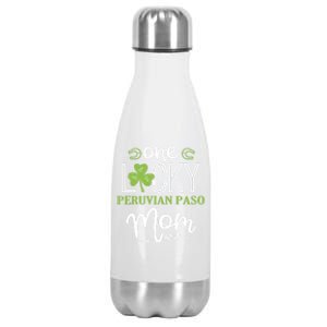 One Lucky Peruvian Paso Horse Mom Irish Horseback Riding Gift Stainless Steel Insulated Water Bottle