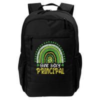 One Lucky Principal School Teacher St Patricks Day Rainbow Daily Commute Backpack