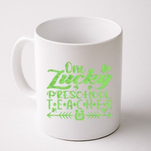 One Lucky Preschool Teacher St Patrick's Day Cute Gift Coffee Mug