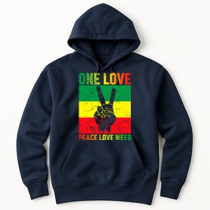 One Love Pride Jamaica Caribbean Rasta Vacation Hoodie