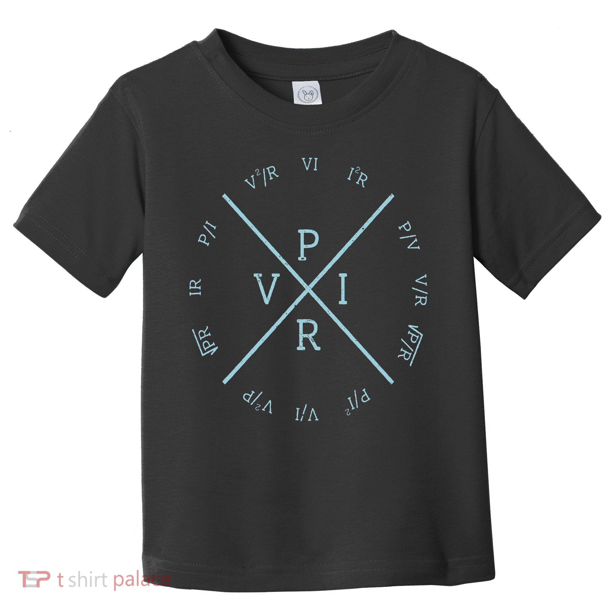 Ohms Law Power Wheel Electrical Electronics Engineer Toddler T-Shirt