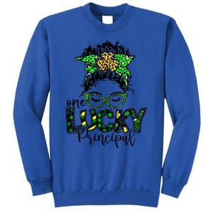 One Lucky Principal St Patrick Day Teacher Love Meaningful Gift Sweatshirt