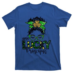 One Lucky Principal St Patrick Day Teacher Love Meaningful Gift T-Shirt