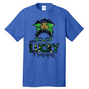 One Lucky Principal St Patrick Day Teacher Love Meaningful Gift Tall T-Shirt