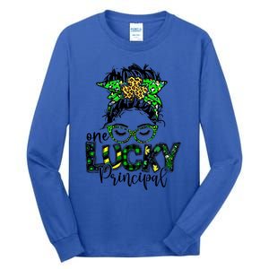 One Lucky Principal St Patrick Day Teacher Love Meaningful Gift Tall Long Sleeve T-Shirt