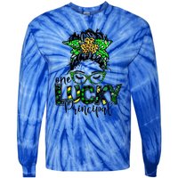 One Lucky Principal St Patrick Day Teacher Love Meaningful Gift Tie-Dye Long Sleeve Shirt