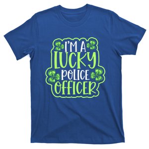 One Lucky Police Officer St Patricks Day Cool Gift T-Shirt