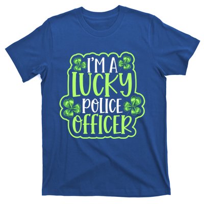 One Lucky Police Officer St Patricks Day Cool Gift T-Shirt