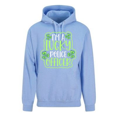 One Lucky Police Officer St Patricks Day Cool Gift Unisex Surf Hoodie